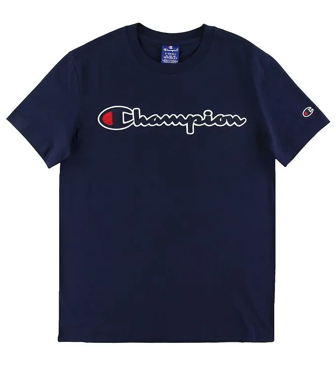 Champion Logo T-Shirt - Navy Blue
