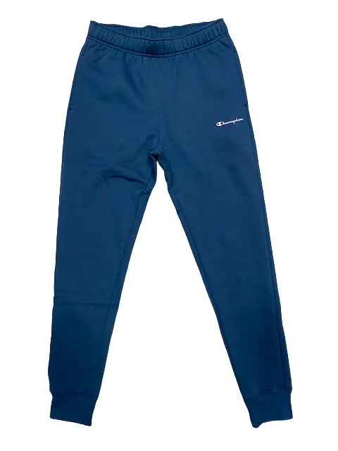 Champion sports tracksuit with hood in fleece cotton for men 218117 BS560 MNO/MNO blue