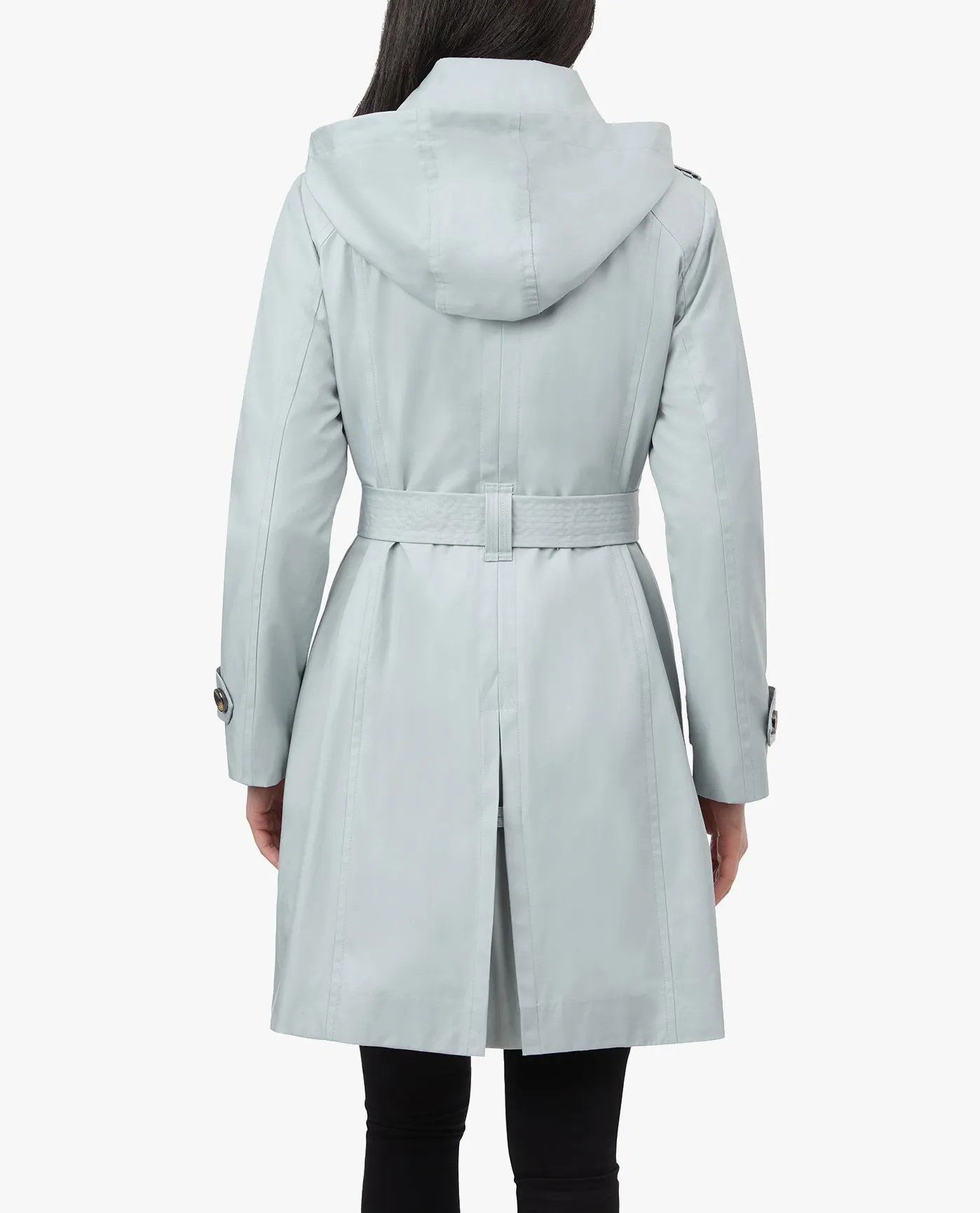 Certainly! Heres an optimized title for your product:

Chic Double-Breasted Hooded Trench Coat with Adjustable Waist Belt for Women

This title incorporates modifiers like Chic and Adjustable to emphasize style and functionality, respectively, and adds for Women to specify the target audience.