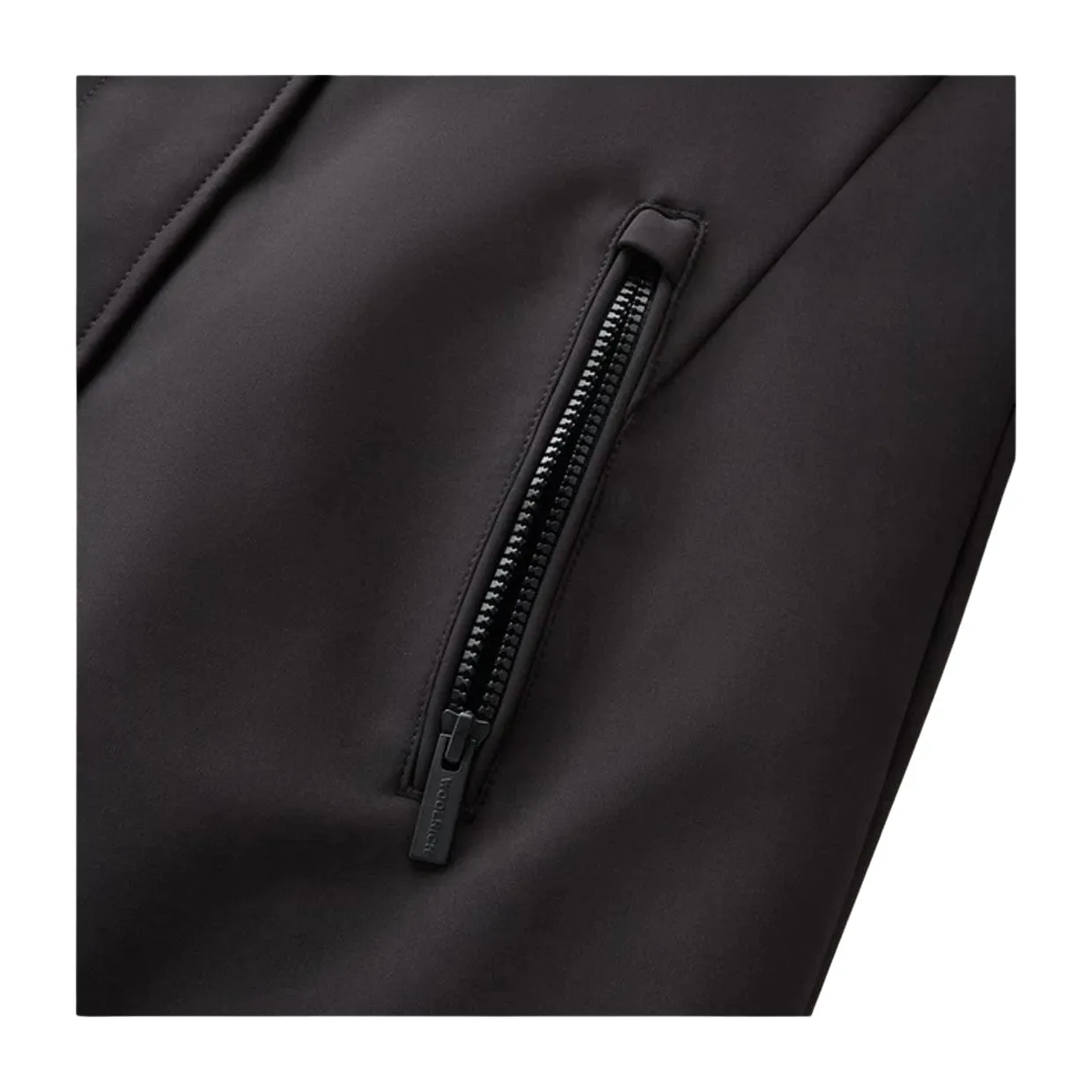 Giubbino Donna Woolrich Trench Firth Nero