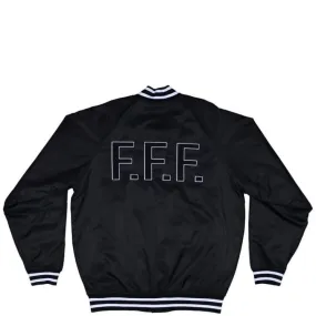 Black GX1000 Satin Bomber Jacket