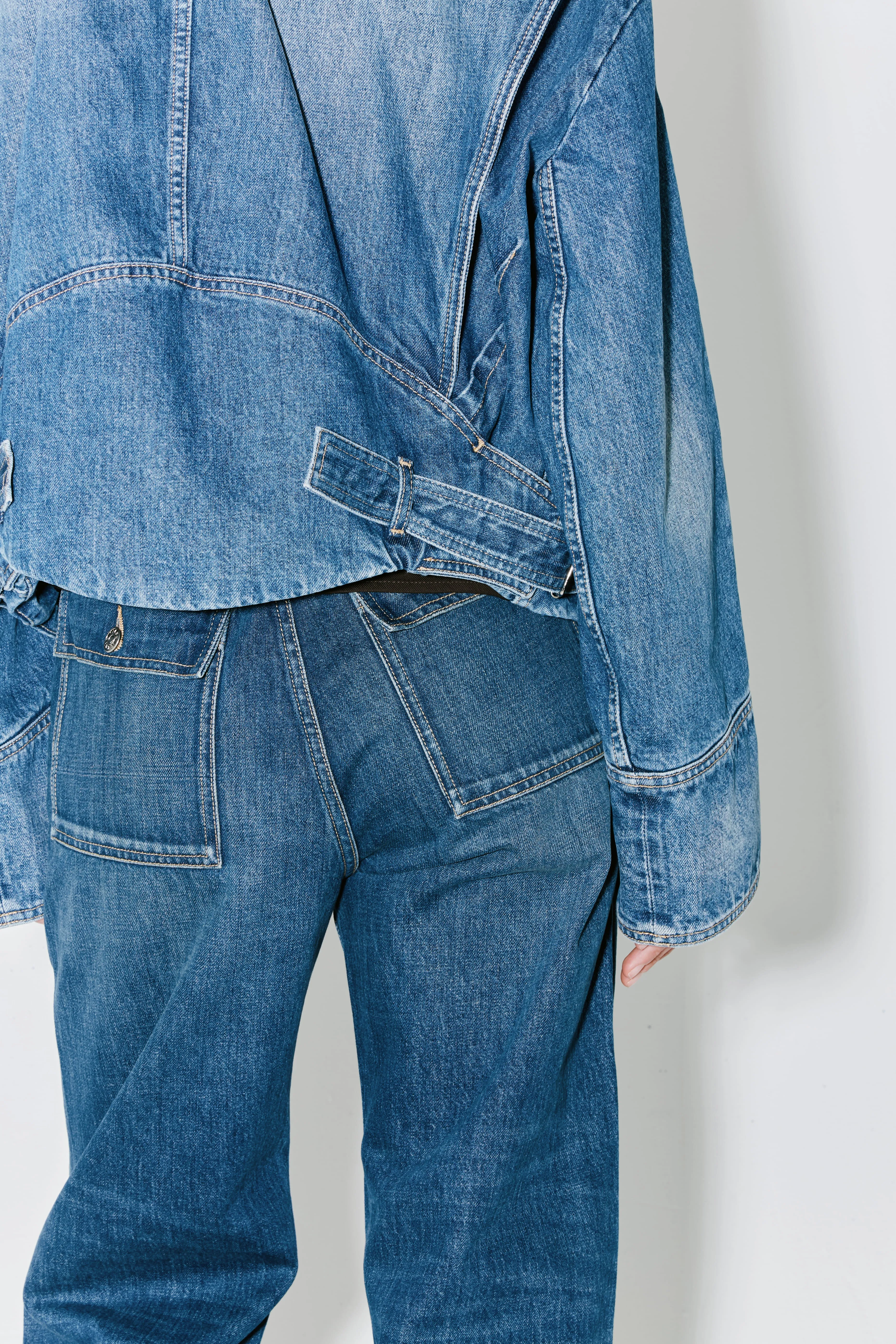 MARTY jacket mid blue