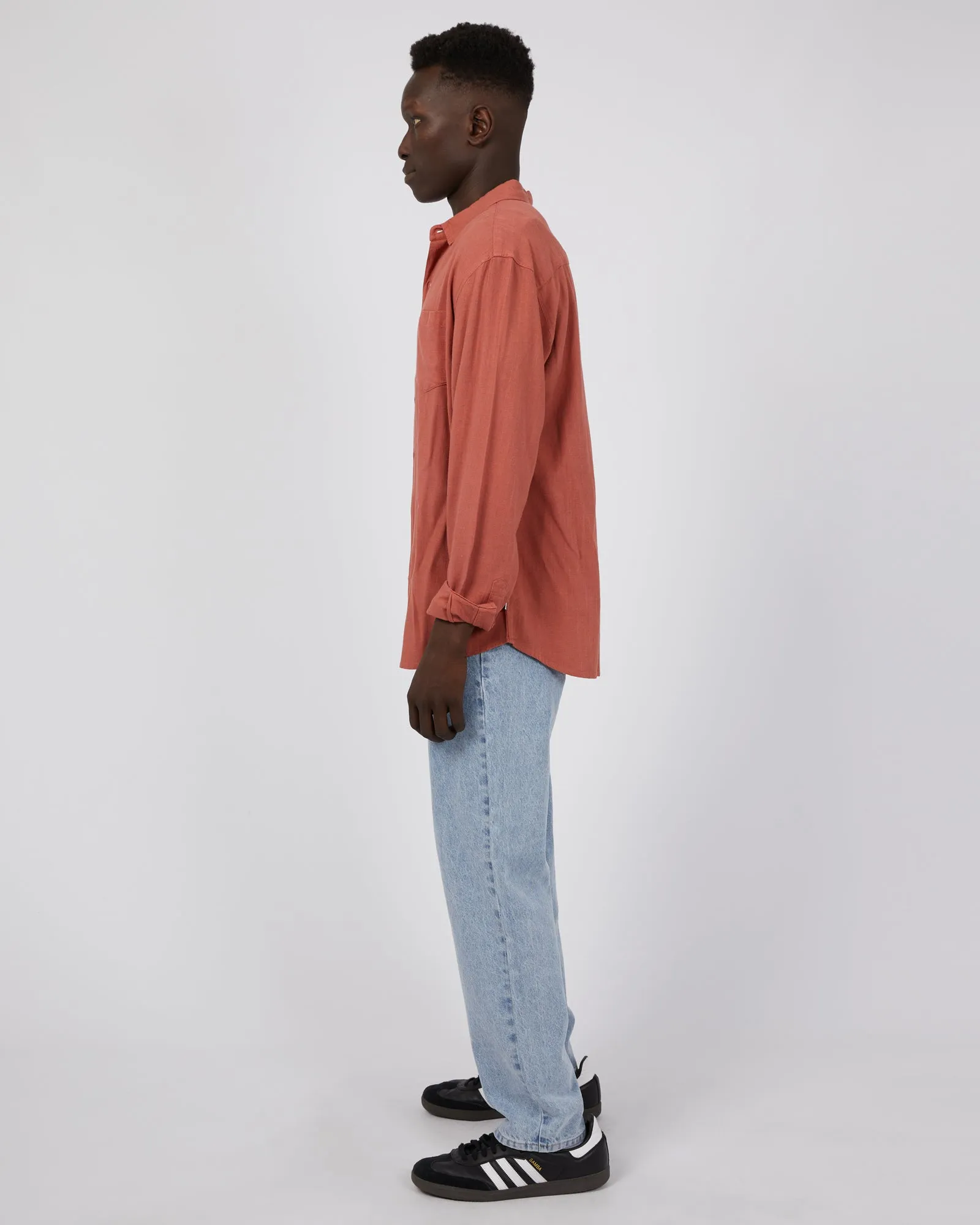 Mason Linen Shirt - Musk