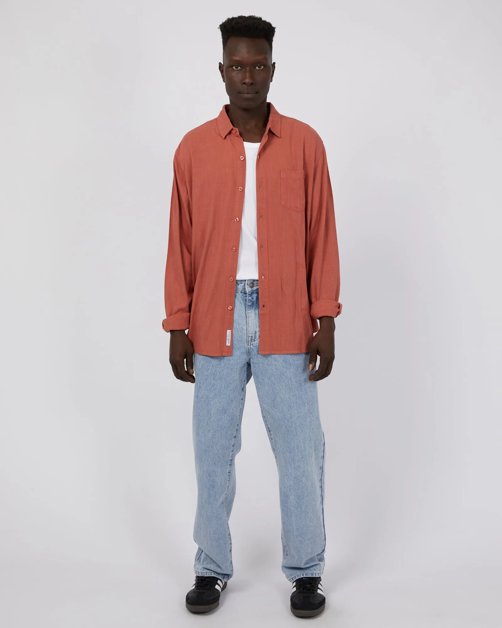 Mason Linen Shirt - Musk