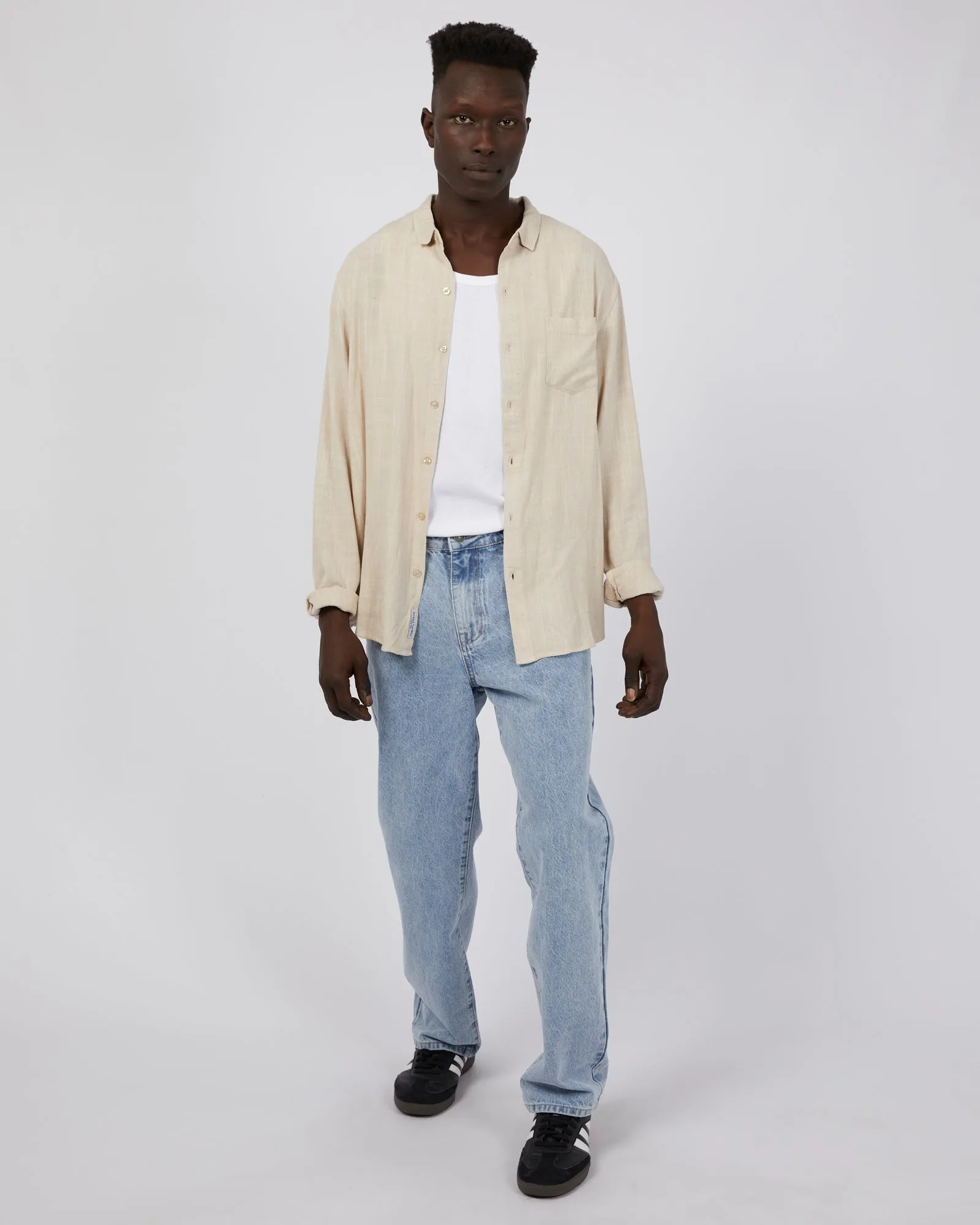 Mason Linen Shirt - Natural