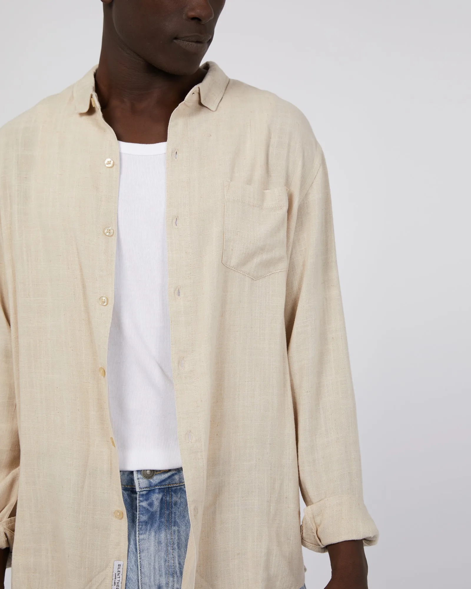 Mason Linen Shirt - Natural