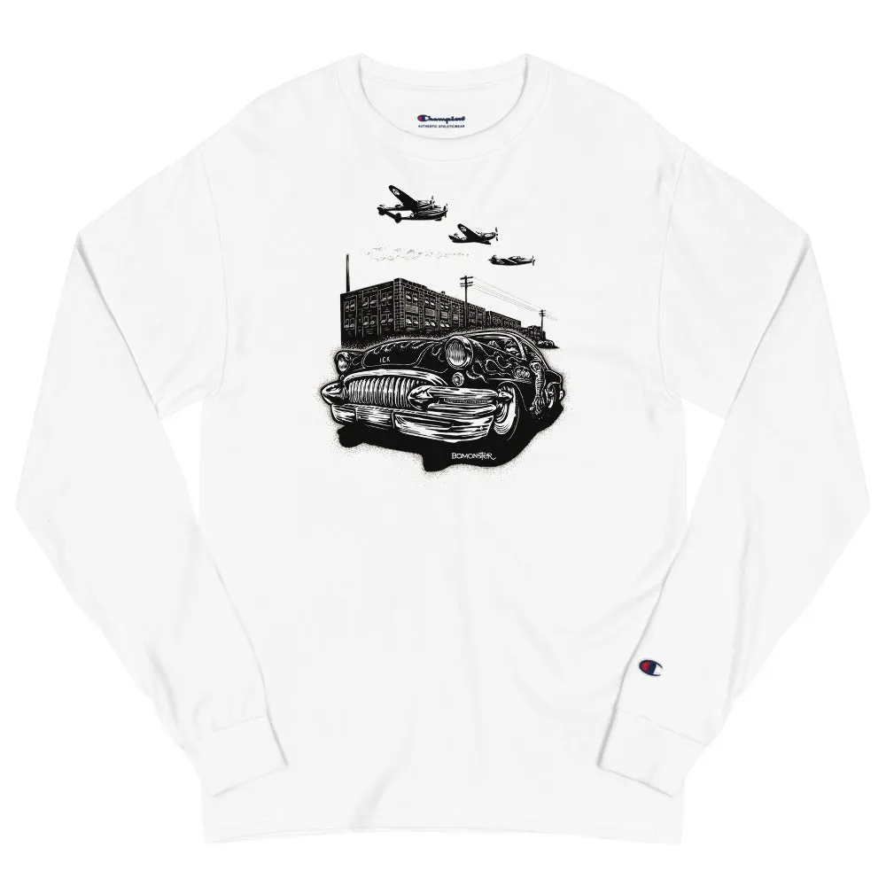 Men's Champion Long Sleeve Shirt "Detroit Smoke II"