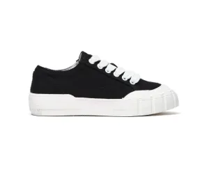SNEAKERS TELA COTONE NERO