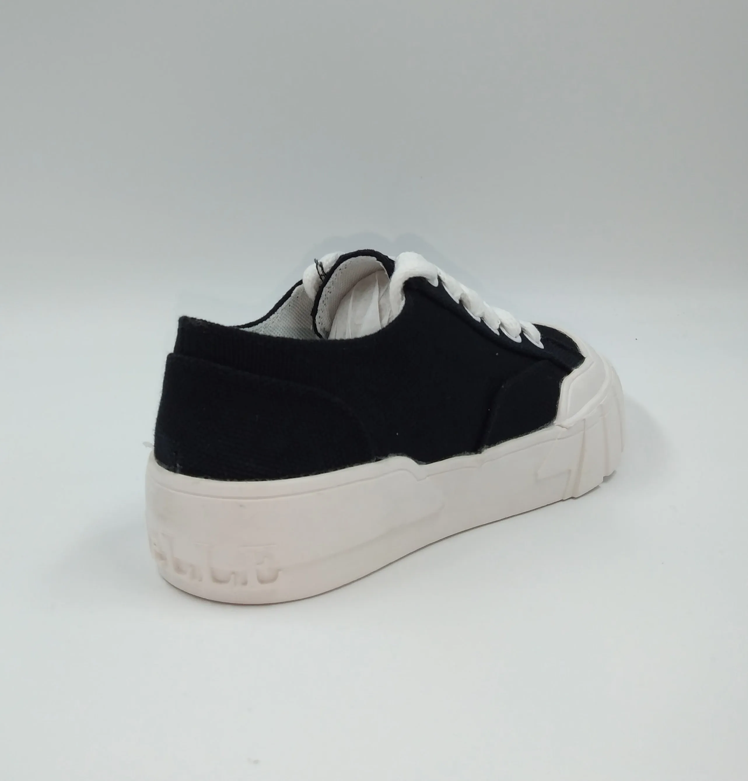 SNEAKERS TELA COTONE NERO