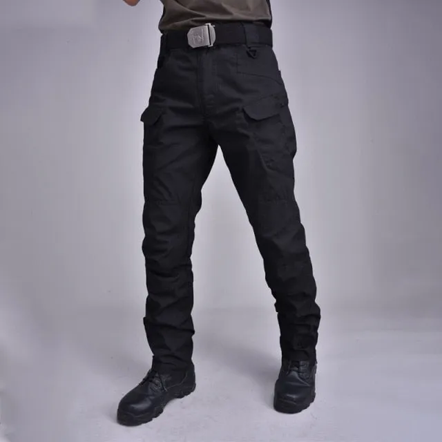Tactical Cargo Pants Men Military Waterproof SWAT Combat Trousers Male Multiple Pocket Breathable Army Pant Mens Work Joggers