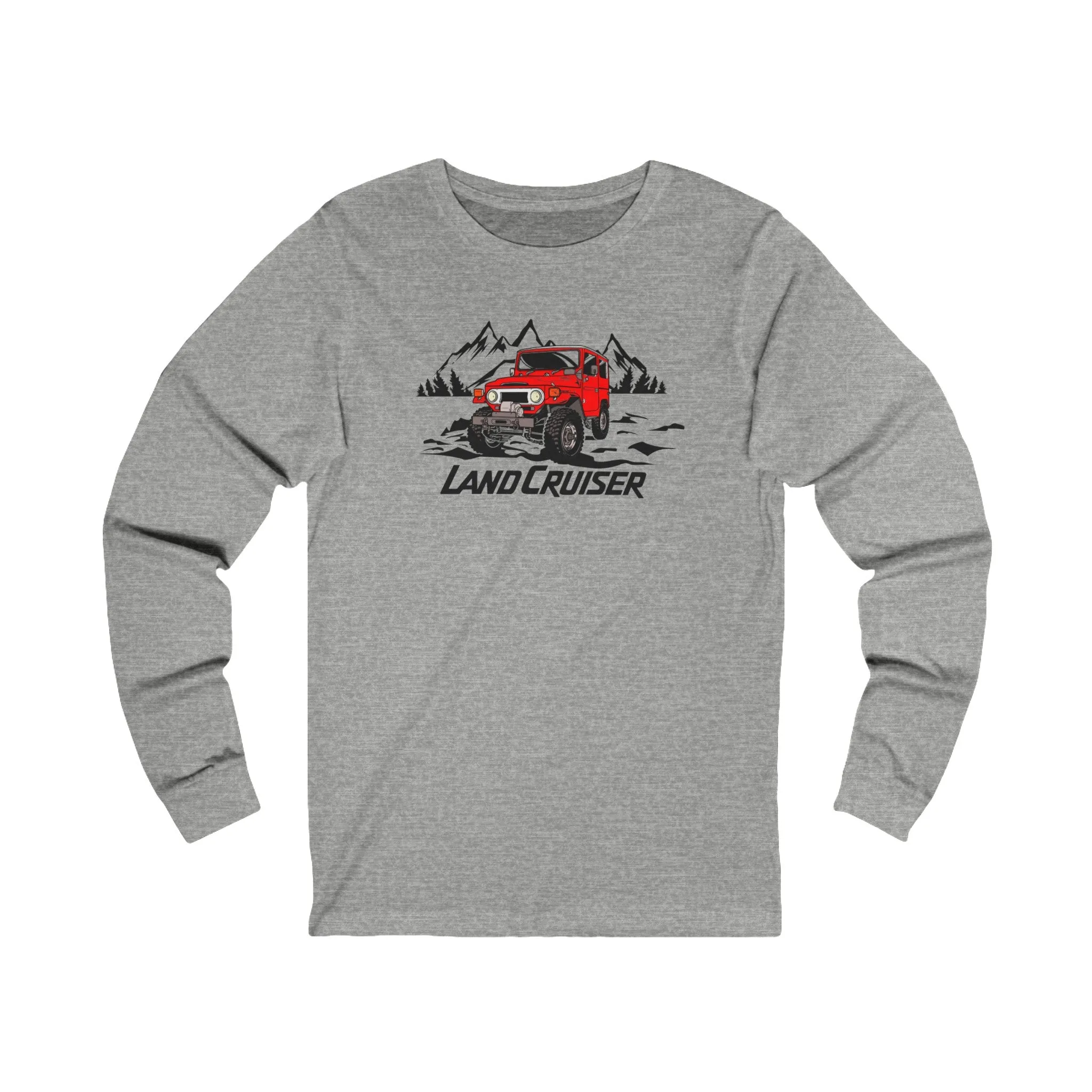 Toyota FJ40 Land Cruiser Mountain Long Sleeve Mens Unisex Shirt - Reefmonkey