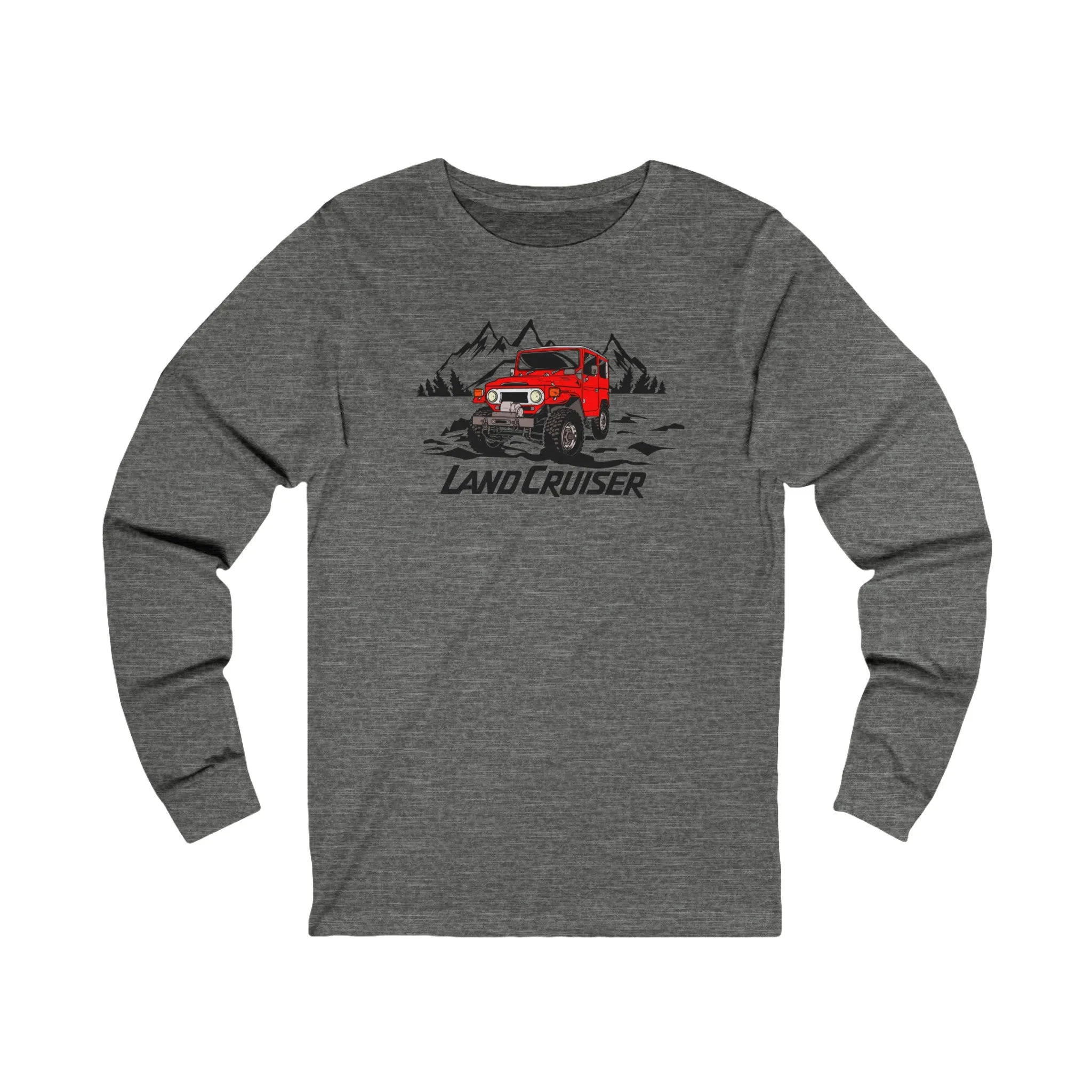 Toyota FJ40 Land Cruiser Mountain Long Sleeve Mens Unisex Shirt - Reefmonkey
