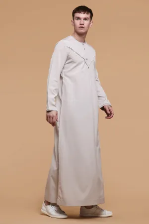 Wind Grey Emirati Thobe
