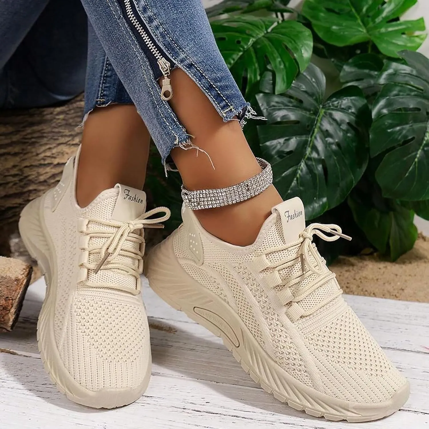 Womens Running Shoes Womens Fashion Walking Shoes Lightweight Breathable Tennis Shoes Non Slip Athletic Workout Sneakers