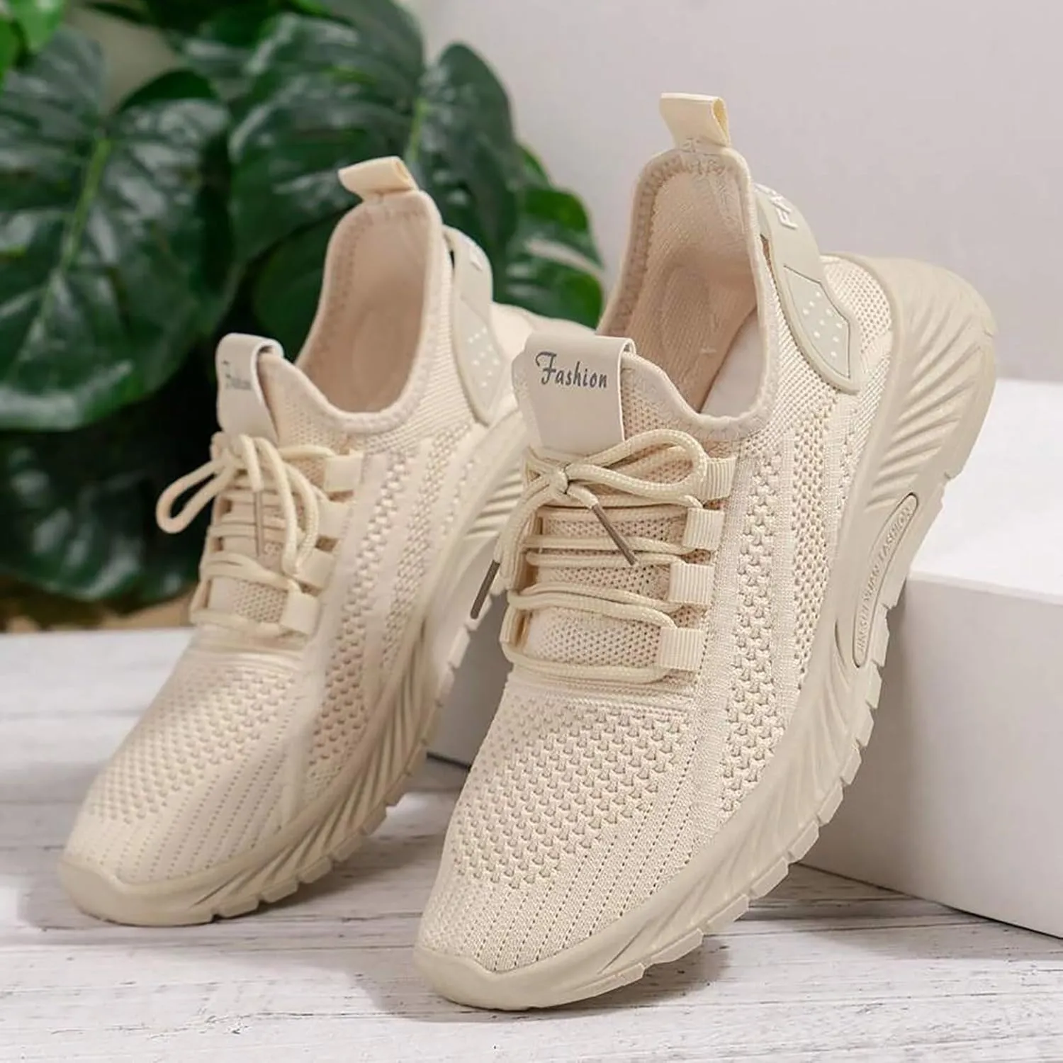 Womens Running Shoes Womens Fashion Walking Shoes Lightweight Breathable Tennis Shoes Non Slip Athletic Workout Sneakers