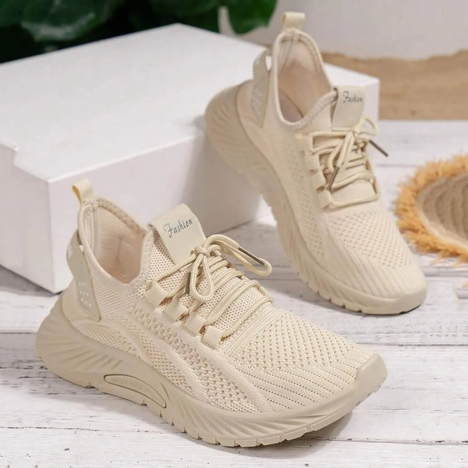 Womens Running Shoes Womens Fashion Walking Shoes Lightweight Breathable Tennis Shoes Non Slip Athletic Workout Sneakers