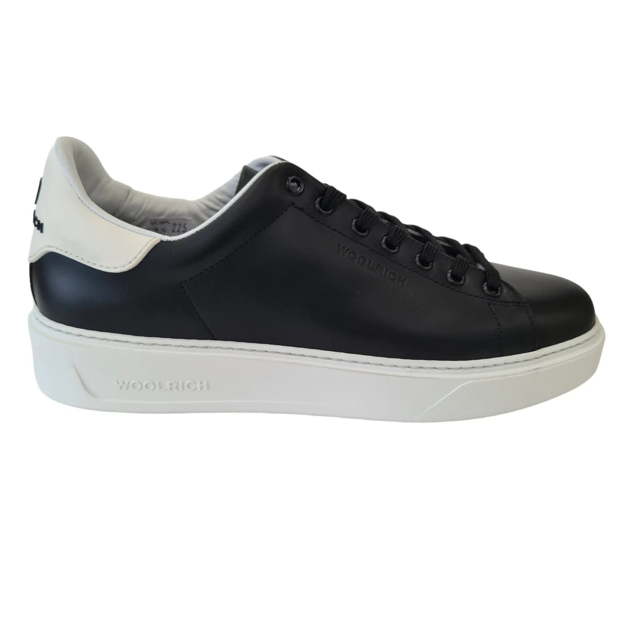 Woolrich Sneakers Uomo Nero e Bianco rif.25
