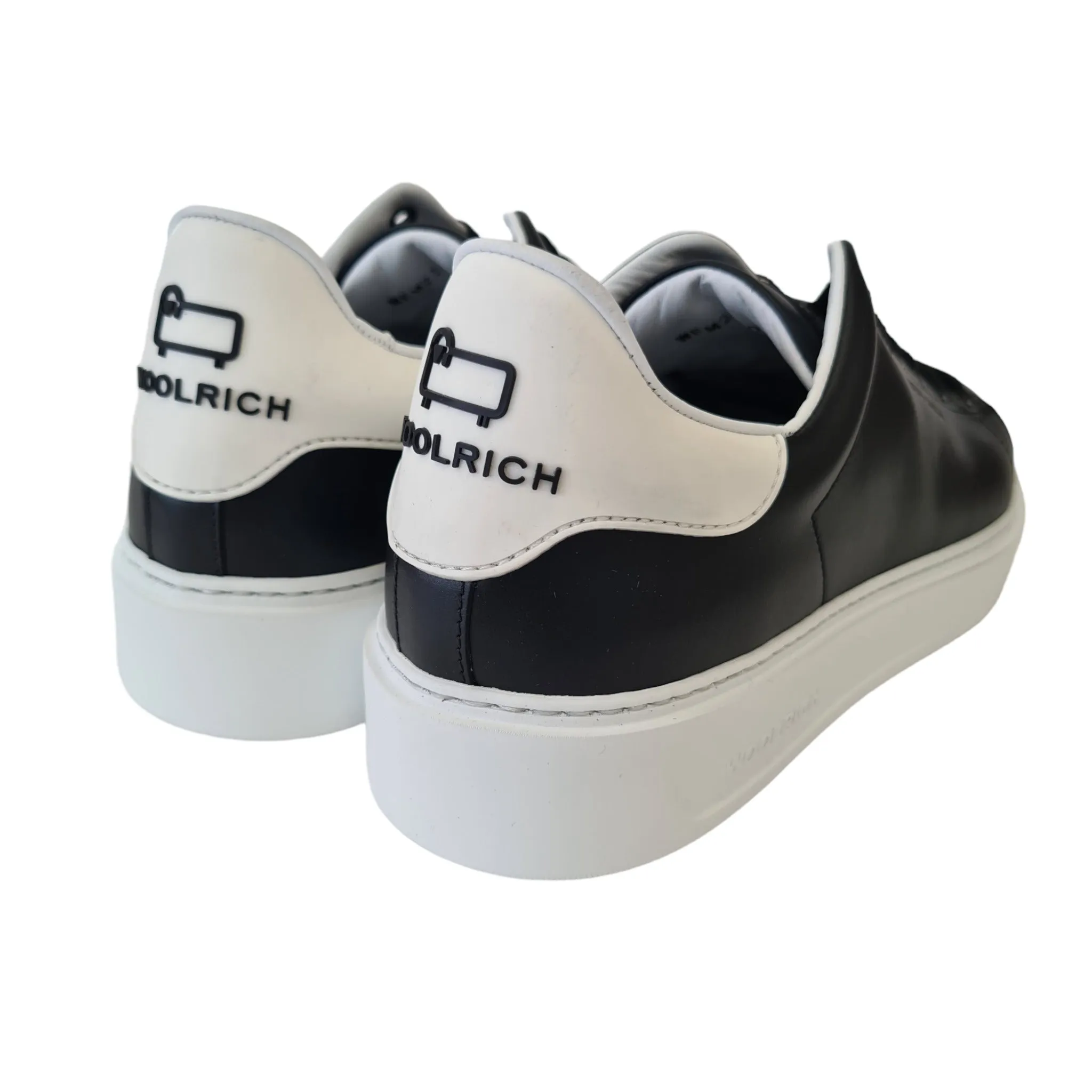 Woolrich Sneakers Uomo Nero e Bianco rif.25