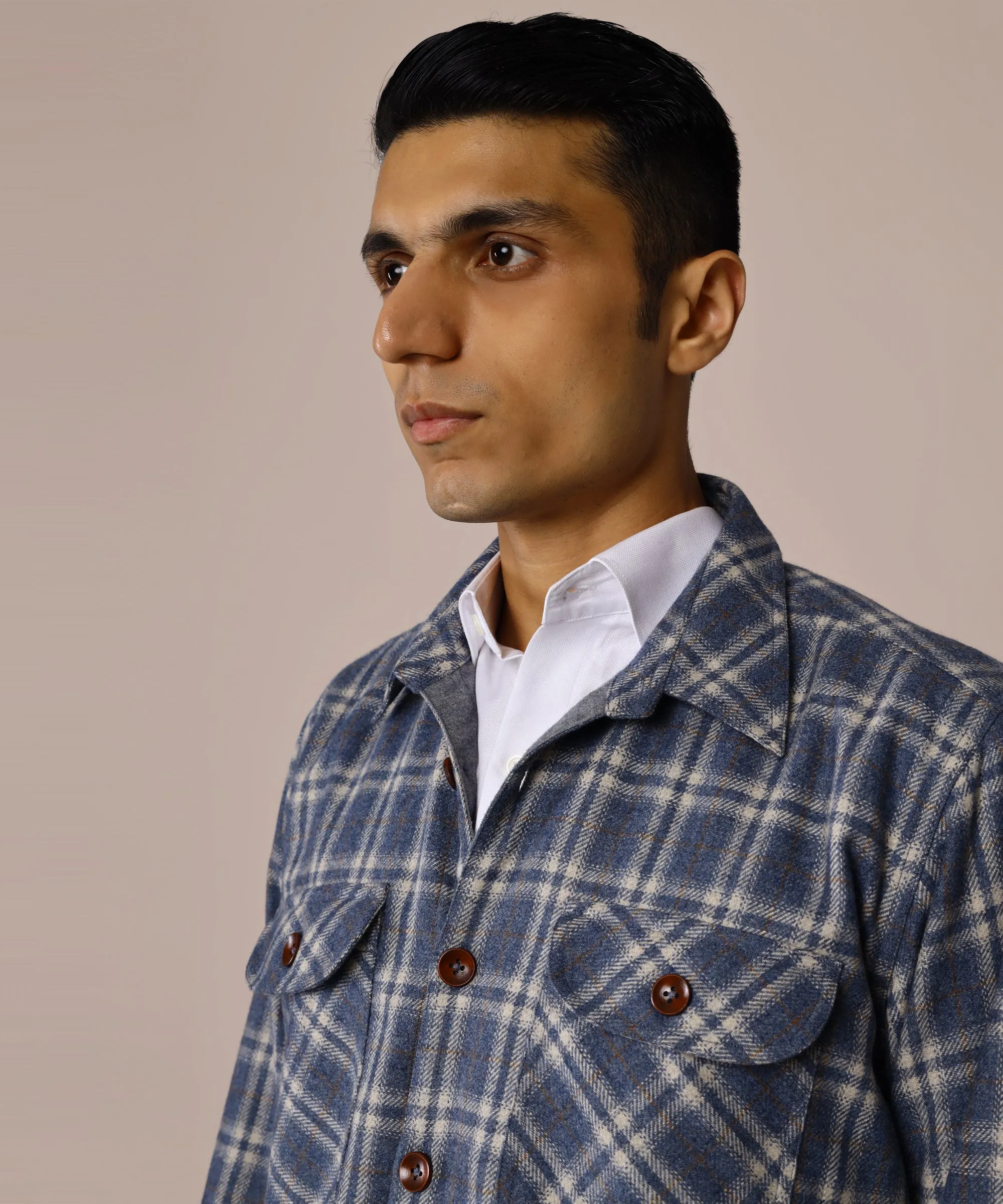 Yale Tweed Overshirt