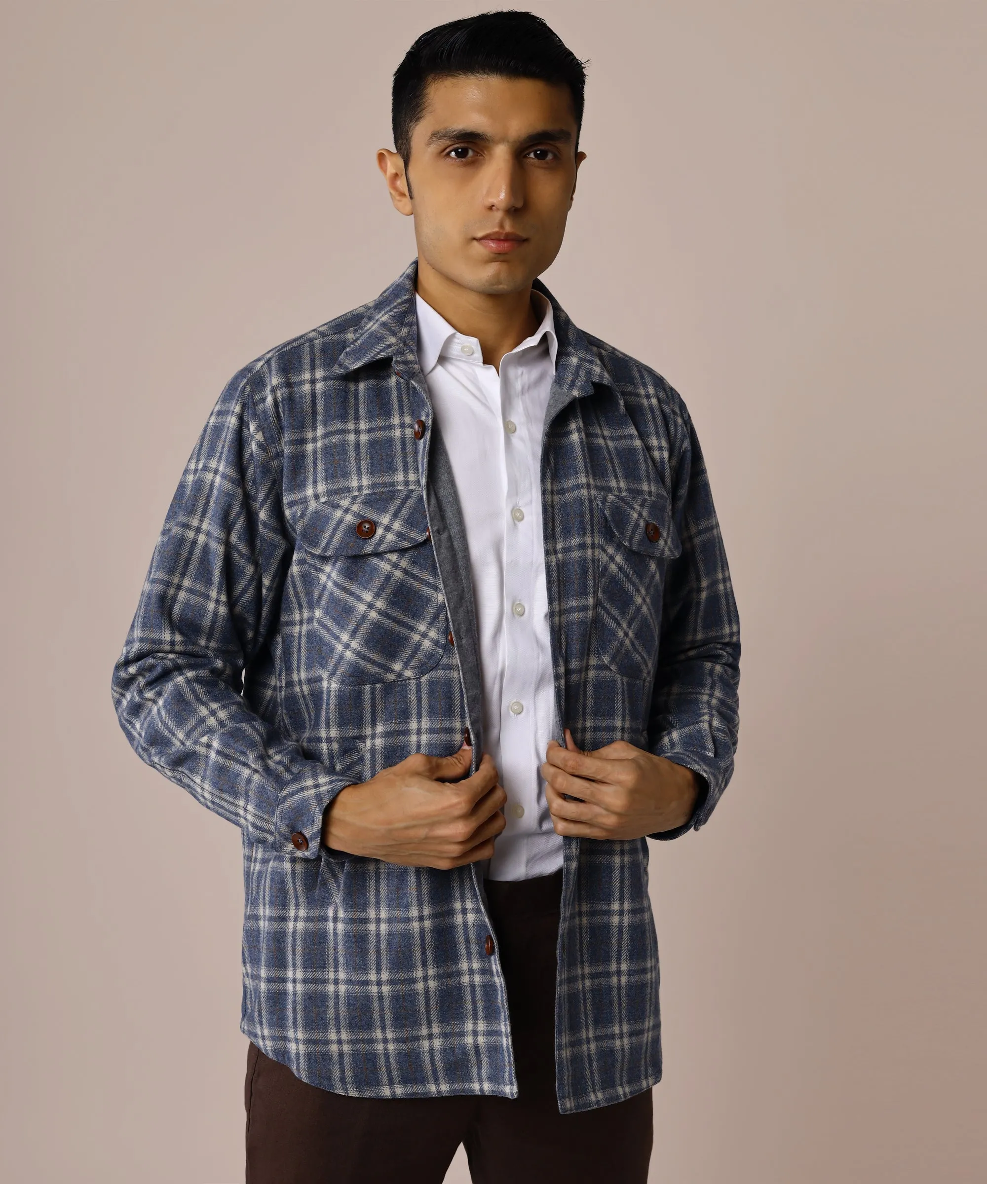 Yale Tweed Overshirt